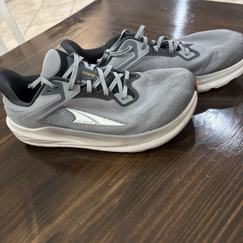 Altra Torin 8 Men's Running Shoes Wide Toe, Gray, Size 13 M